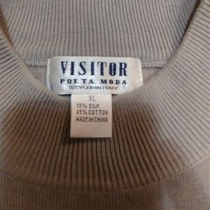 Visitor  by Poe Ta Moda mock turtleneck